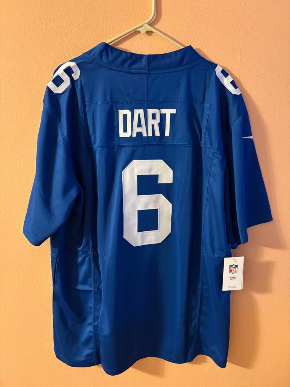 Jaxson Dart Royal Stitched Jersey Blue Vapor